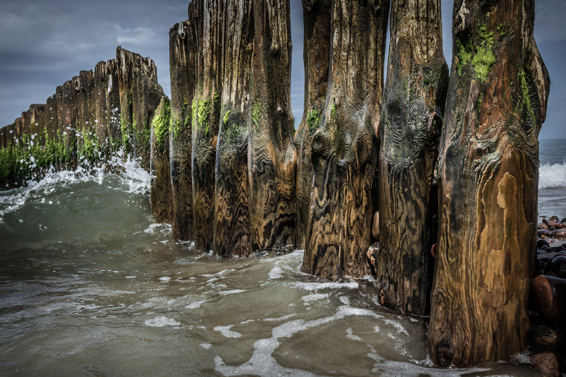 Landscape. Wave Wave