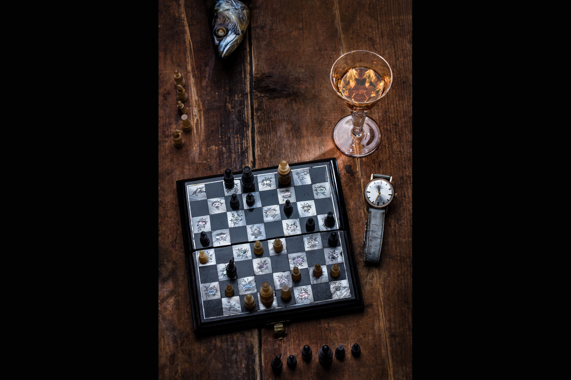 Still-life. The end The end