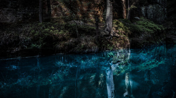 Blue river